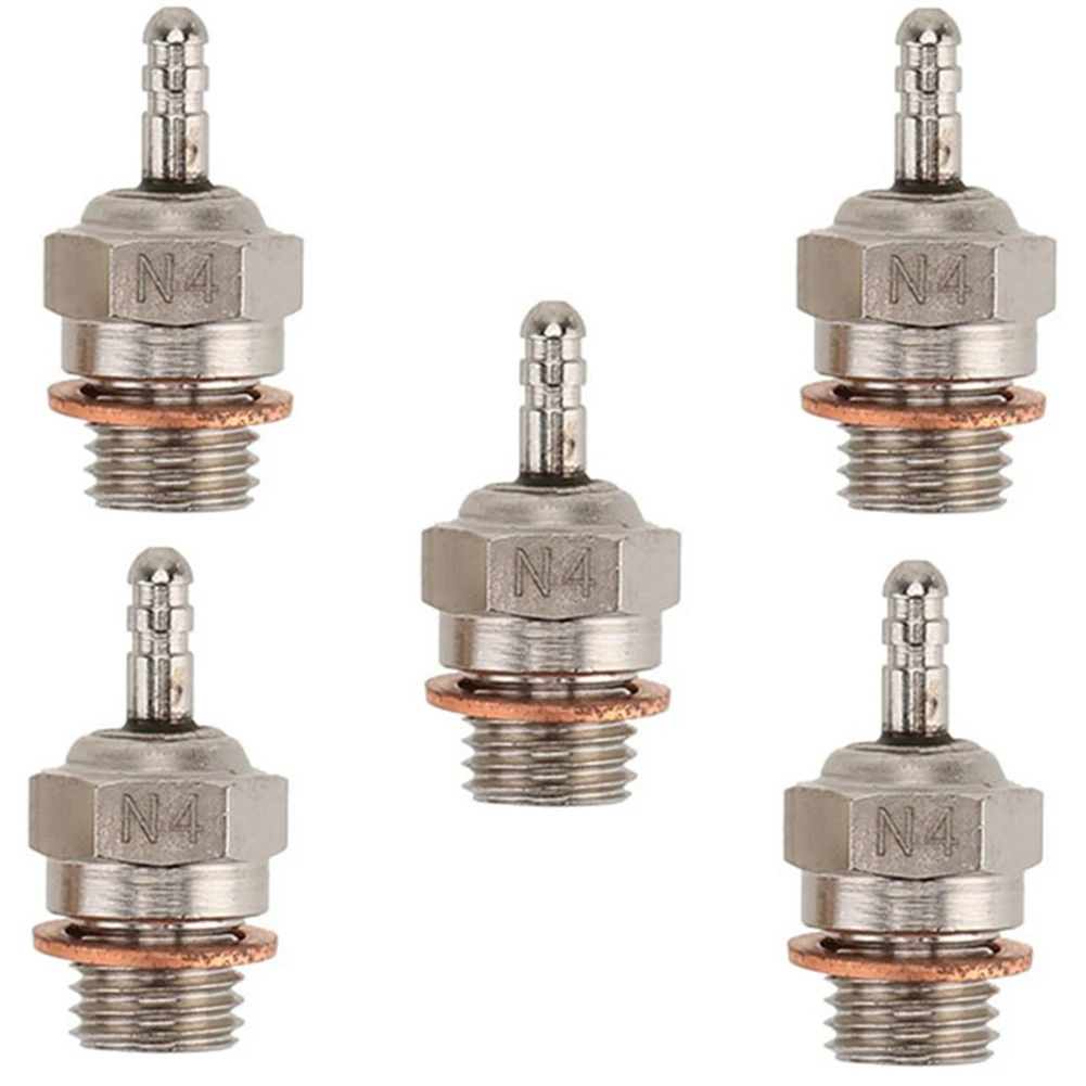 5 pcs N4 Glow Plugs #4 Hot Spark Vertex SH Engine Parts Accessroies For Nitro Truck Replace OS RC Model Car HSP 70117
5 pcs N4 Glow Plugs #4 Hot Spark Vertex SH Engine Parts Accessroies For Nitro Truck Replace OS RC Model Car HSP 70117