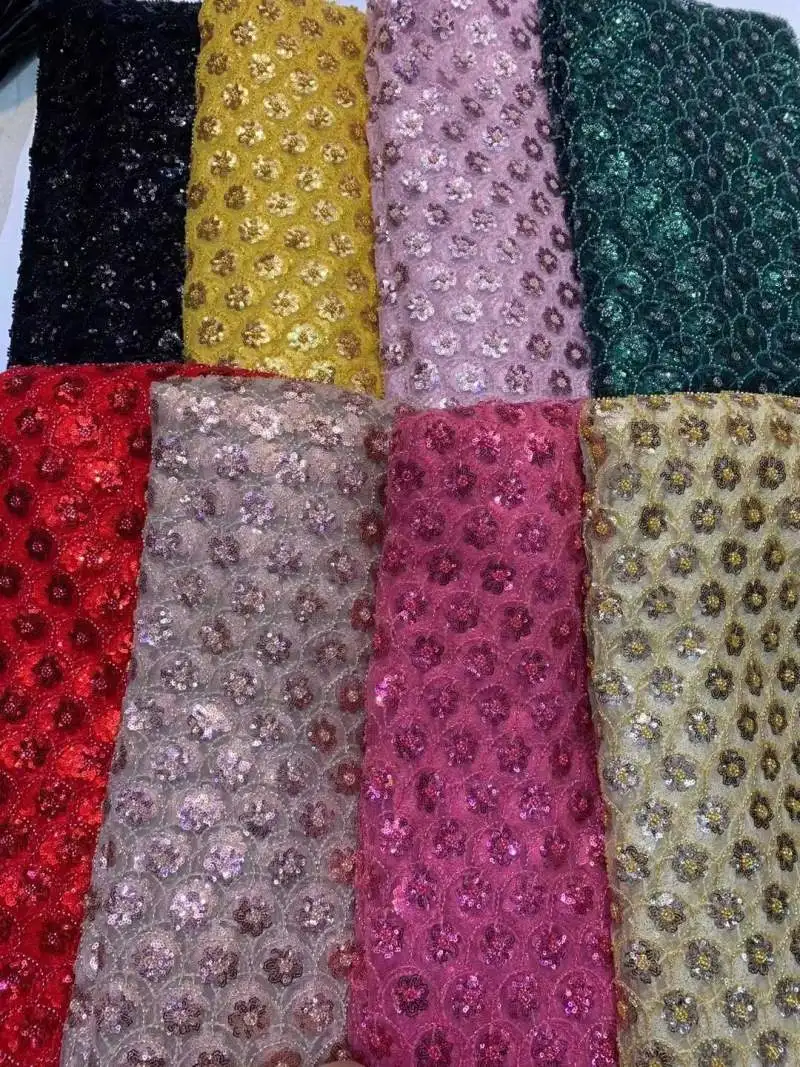 (5yards/pc) High quality African French net lace green sequins and beads embroidered tulle lace for gorgeous party dress FXZ028
(5yards/pc) High quality African French net lace green sequins and beads embroidered tulle lace for gorgeous party dress FXZ028