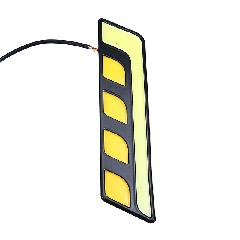 2pcs Car Day Running Light White + Amber Dual Color COB LED 6000K Auto Fog Driving Lamp for 12V Vehicle 
2pcs Car Day Running Light White + Amber Dual Color COB LED 6000K Auto Fog Driving Lamp for 12V Vehicle