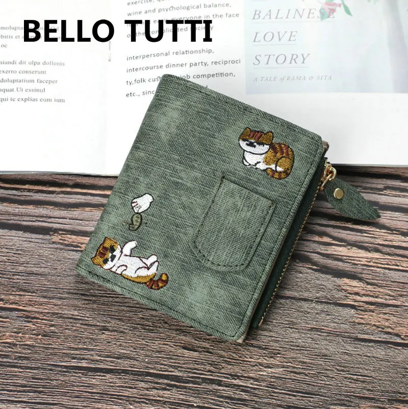 BELLO TUTTI Women Short Key Wallet Card&ID Holder Men Coin Purse Money Clip PU Leather Zipper Clutch Bag Change Pocket Handbag
BELLO TUTTI Women Short Key Wallet Card&ID Holder Men Coin Purse Money Clip PU Leather Zipper Clutch Bag Change Pocket Handbag