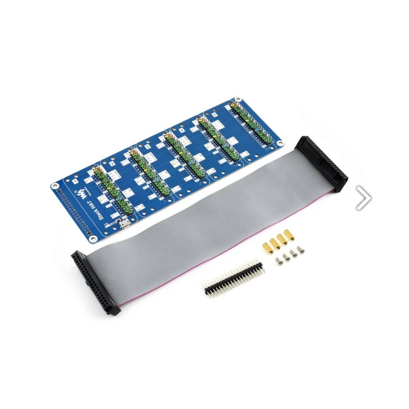 Stack HAT GPIO IO Expansion Board Module Breakout Shield + Cable Starter Kit for RPI Raspberry Pi Zero W WH 3B Plus 3 4 Model B
Stack HAT GPIO IO Expansion Board Module Breakout Shield + Cable Starter Kit for RPI Raspberry Pi Zero W WH 3B Plus 3 4 Model B