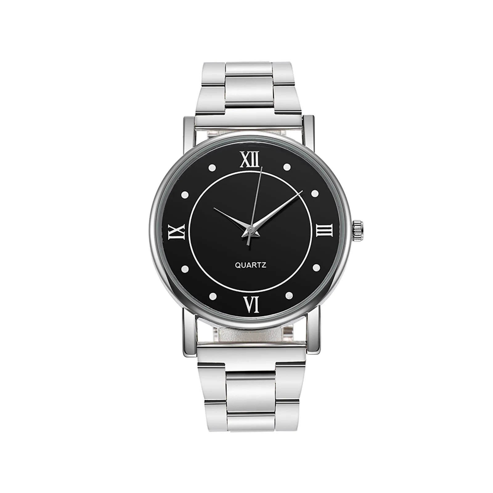 Men's Casual Business Quartz Watch Ultra-thin Stainless Steel Strap Watch Waterproof Retro Roman Numeral Round Dial Casual Watch
Men's Casual Business Quartz Watch Ultra-thin Stainless Steel Strap Watch Waterproof Retro Roman Numeral Round Dial Casual Watch