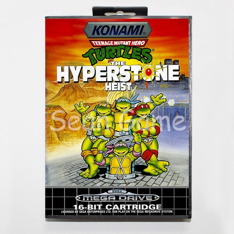 Игровая карта Elevata prestazione 16 бит MD для Sega Mega Drive чехол Hyperstone с розничной