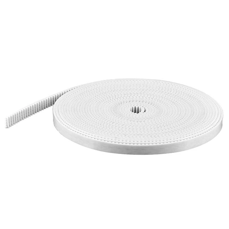 1Pcs White GT2 9Mm Width 2GT PU Transmission Timing Belt For 3D Printer Length 5M
1Pcs White GT2 9Mm Width 2GT PU Transmission Timing Belt For 3D Printer Length 5M