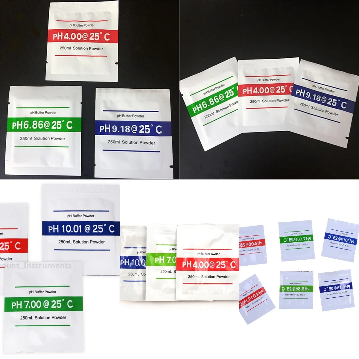 3 /5/15 Bags/set High Quality 4.01 7.00 10.01 H Buffer Solution Powder for PH Test Meter Measure Calibration
3 /5/15 Bags/set High Quality 4.01 7.00 10.01 H Buffer Solution Powder for PH Test Meter Measure Calibration