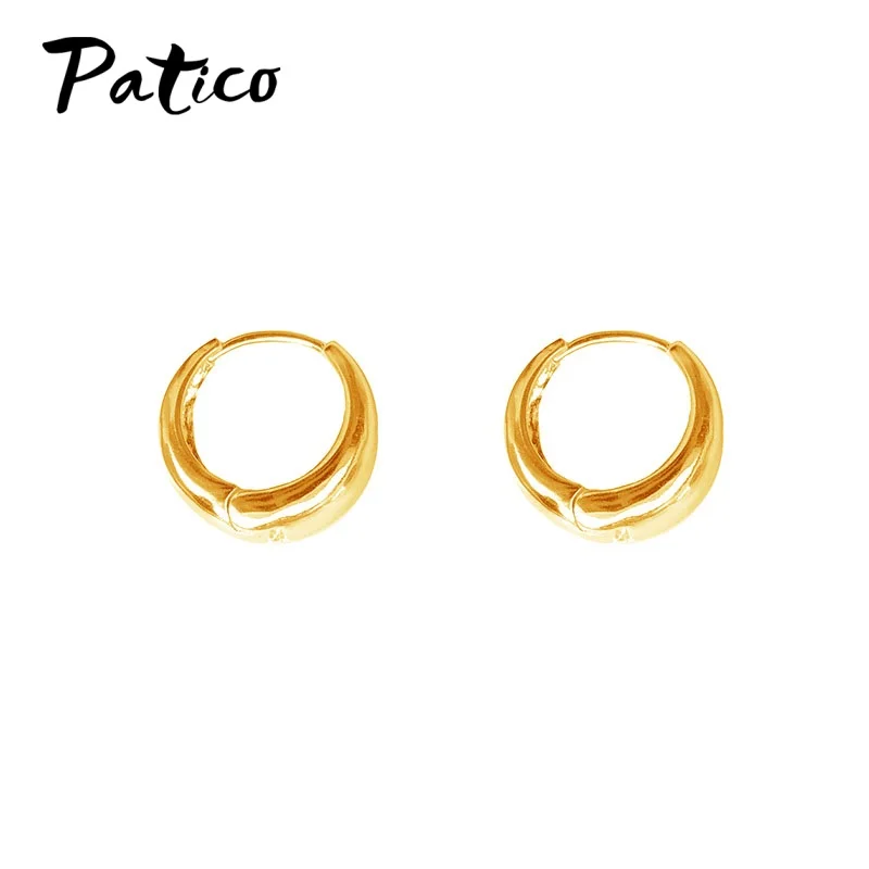 New Trendy Hoop Earrings for Women 925 Sterling Silver Minimalist Simple Circle Earing Real Silver Korean Fashion Jewelry
New Trendy Hoop Earrings for Women 925 Sterling Silver Minimalist Simple Circle Earing Real Silver Korean Fashion Jewelry