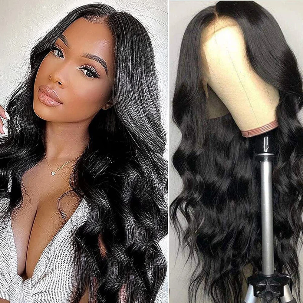 AIMEYA 13x4 Body Wave HD Lace Front Wig Human Hair Wigs Pelucas De Mujer Pelo Humano Natural Black Color Deep Part Remy Hair
AIMEYA 13x4 Body Wave HD Lace Front Wig Human Hair Wigs Pelucas De Mujer Pelo Humano Natural Black Color Deep Part Remy Hair