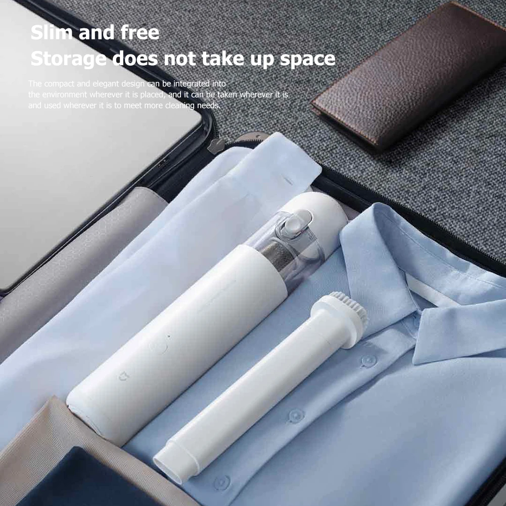 XIAOMI MIJIA 120W Portable Handheld Vacuum Cleaner For Home Car Mini Wireless Dust Catcher Collector 13000PA Cyclone Suction
XIAOMI MIJIA 120W Portable Handheld Vacuum Cleaner For Home Car Mini Wireless Dust Catcher Collector 13000PA Cyclone Suction