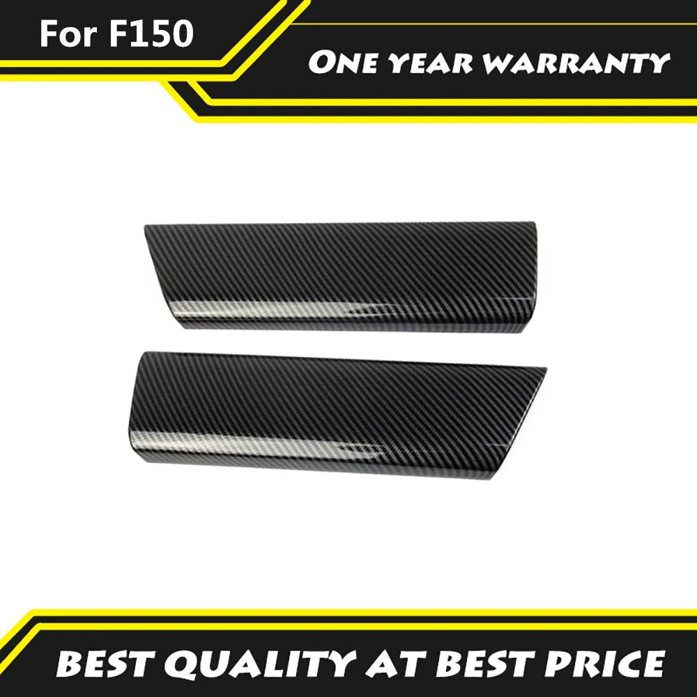 2pcs Carbon Fiber Inner Rear Door Handle Cover trims Kit Car Protection Interior Accessiories Fit For Ford F150 2021 
2pcs Carbon Fiber Inner Rear Door Handle Cover trims Kit Car Protection Interior Accessiories Fit For Ford F150 2021