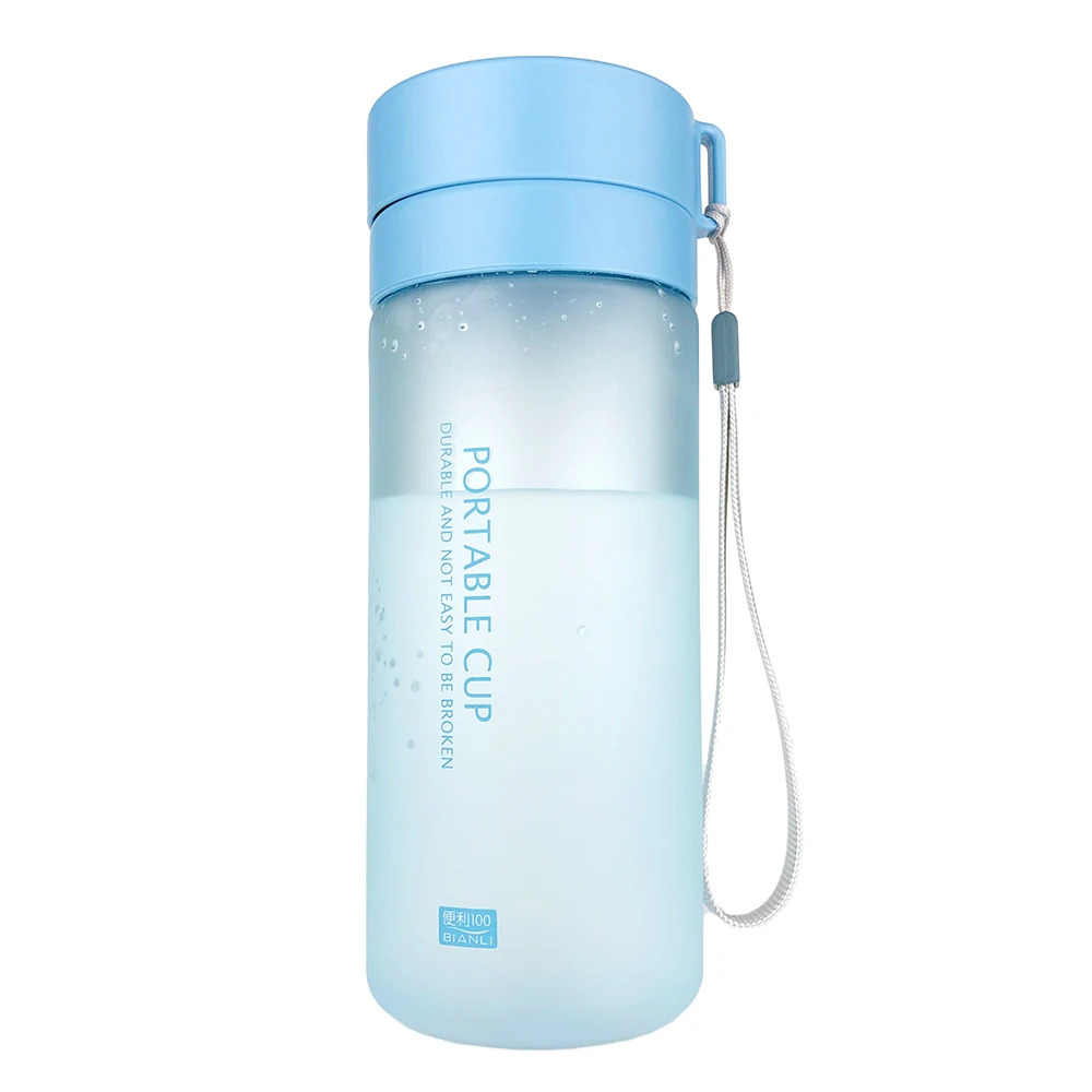 Water Bottle Sealing Leak Proof Tea Infuser Drink Bottles Protein Shaker Plastic Cups Portable Office Home School Fruit Juice