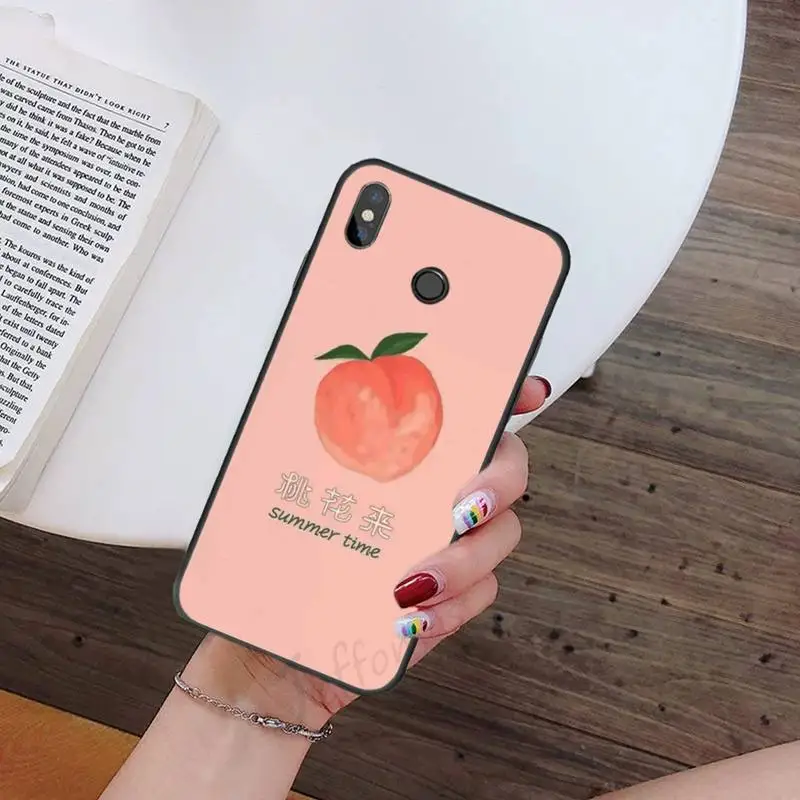 Cute fruit peach cartoon Phone Case For Xiaomi Redmi 7 9t 9se k20 mi8 max3 lite 9 note 8 9s 10 pro Silicone Shell Cover Funda
Cute fruit peach cartoon Phone Case For Xiaomi Redmi 7 9t 9se k20 mi8 max3 lite 9 note 8 9s 10 pro Silicone Shell Cover Funda