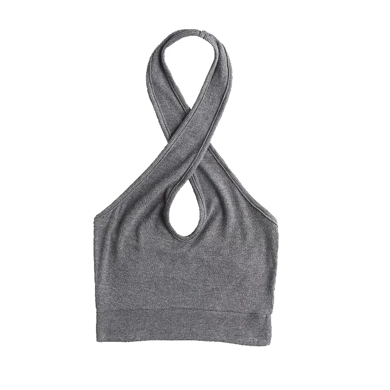 European and American ins cross halter camisole sexy temperament halter with a short bottoming top
European and American ins cross halter camisole sexy temperament halter with a short bottoming top