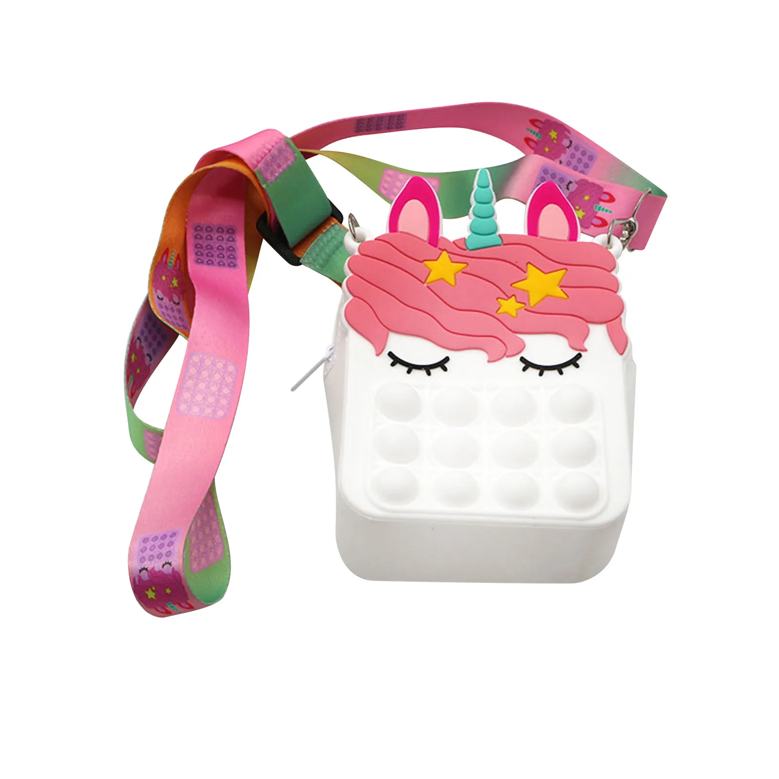 Pops Its Fidget Toys Messenger Bag Push Bubble Dimple Antistress Children Toy Keychain Wallet Toys For Girl Bags Xmas Gift
Pops Its Fidget Toys Messenger Bag Push Bubble Dimple Antistress Children Toy Keychain Wallet Toys For Girl Bags Xmas Gift