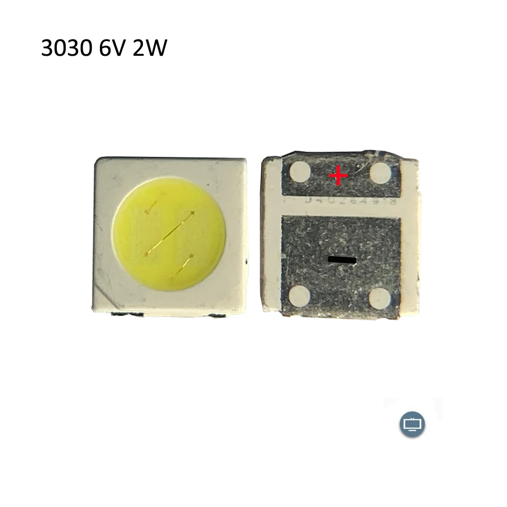 Светодиоды CNDIYLF 3030 6В 2Вт 1Вт 3В 1.5Вт Холодный белый для подсветки телевизоров
Светодиоды CNDIYLF 3030 6В 2Вт 1Вт 3В 1.5Вт Холодный белый для подсветки телевизоров