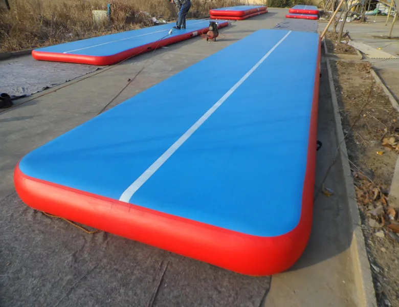 

Free Shipping 8*1*0.2m Inflatable Tumble Track Trampoline Air Track Gymnastics Inflatable Air Mat Trampoline Air Track Mat