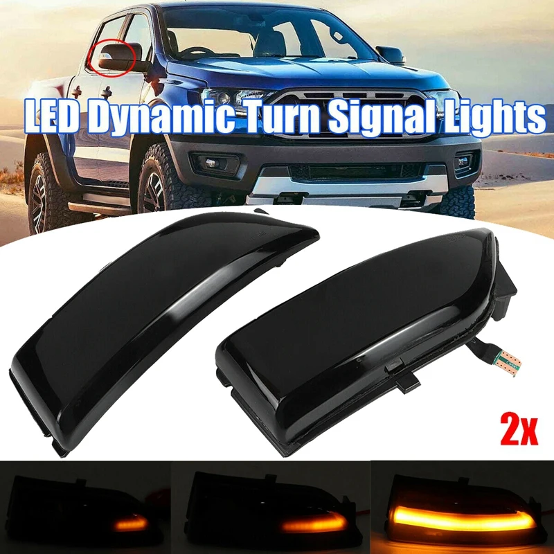 Car Dynamic LED Turn Signal Light Rearview Mirror Blinker Indicator Light for Ford Everest 2015-2019 Ranger T6
Car Dynamic LED Turn Signal Light Rearview Mirror Blinker Indicator Light for Ford Everest 2015-2019 Ranger T6