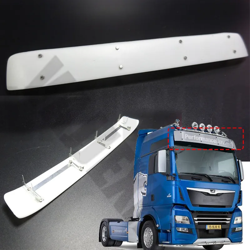 Upgrade Accessory Sun Visor for 1/14 Remote Control TAMIYA Tractor MAN TGX
Upgrade Accessory Sun Visor for 1/14 Remote Control TAMIYA Tractor MAN TGX