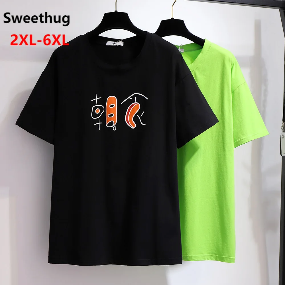 Футболка женская хлопковая с коротким рукавом размера плюс, 157 см, 2XL, 3XL, 4XL, 5XL, 6XL
Футболка женская хлопковая с коротким рукавом размера плюс, 157 см, 2XL, 3XL, 4XL, 5XL, 6XL