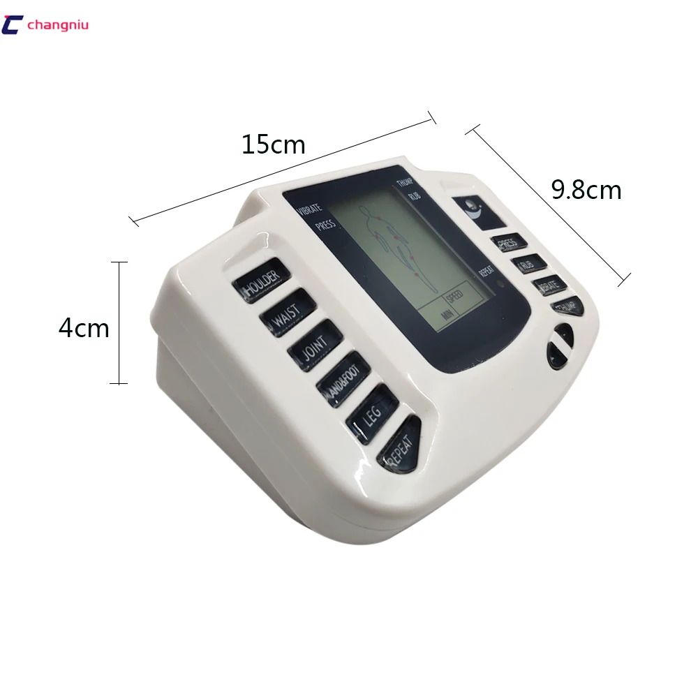 

309A new Electrical Stimulator Full Body Relax Muscle Therapy Massager,Pulse tens Acupuncture with therapy slipper+4pads+gloves