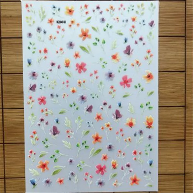 3d DIY Japanese Style Fashion Hot Selling Traceless Nail Stickers Back Glue Adhesive Paper Sticker for Nails Decoration Manicure
3d DIY Japanese Style Fashion Hot Selling Traceless Nail Stickers Back Glue Adhesive Paper Sticker for Nails Decoration Manicure