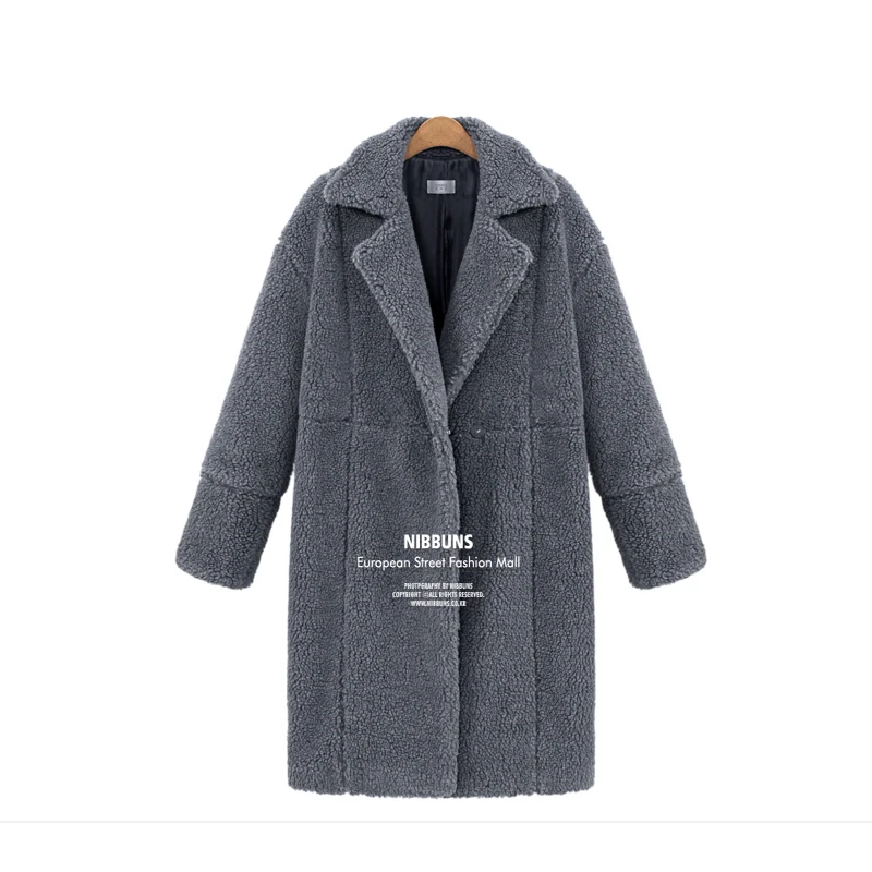 2020 Women's Winter Long Plush Coat Solid Loose Jackets Female Turn Down Collar Oversized Open Stitch Thick Casual Outwear
2020 Women's Winter Long Plush Coat Solid Loose Jackets Female Turn Down Collar Oversized Open Stitch Thick Casual Outwear