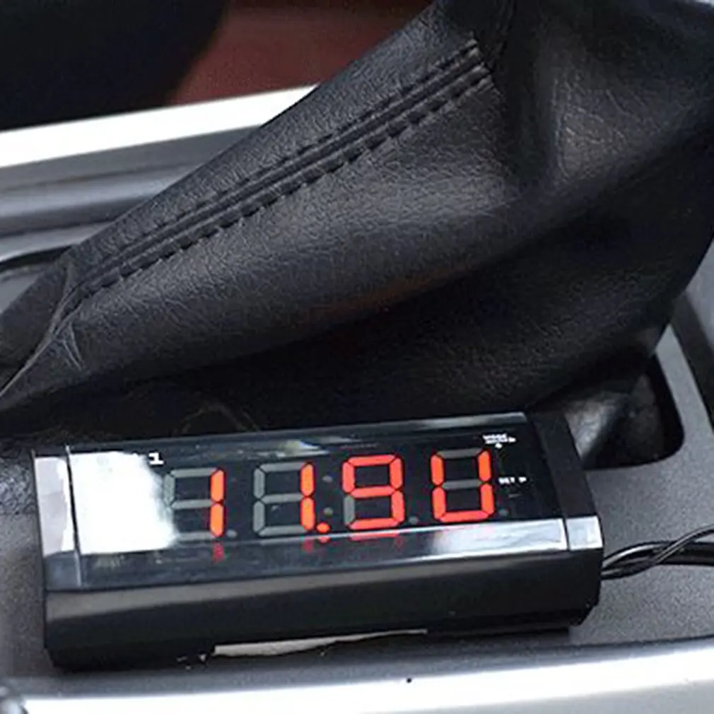 Factory direct car voltmeter thermometer time three in one blue light red light multifunction electronic watch
Factory direct car voltmeter thermometer time three in one blue light red light multifunction electronic watch