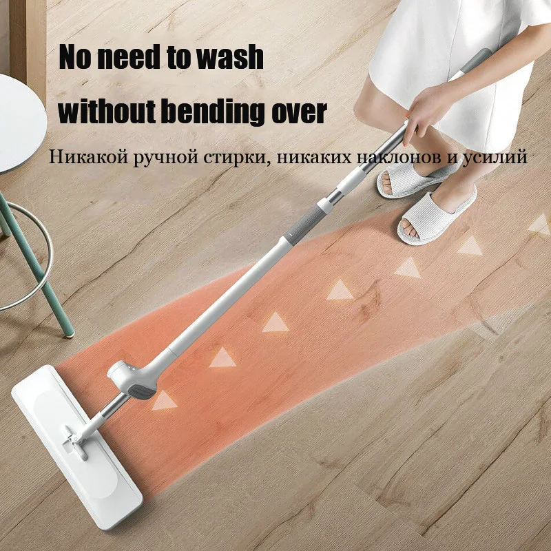 360 Rotating Hand-washing Lazy Mop Magic Flat Squeeze Mop For House Floor Cleaning Cleaner Household Cleaning Supplies
360 Rotating Hand-washing Lazy Mop Magic Flat Squeeze Mop For House Floor Cleaning Cleaner Household Cleaning Supplies