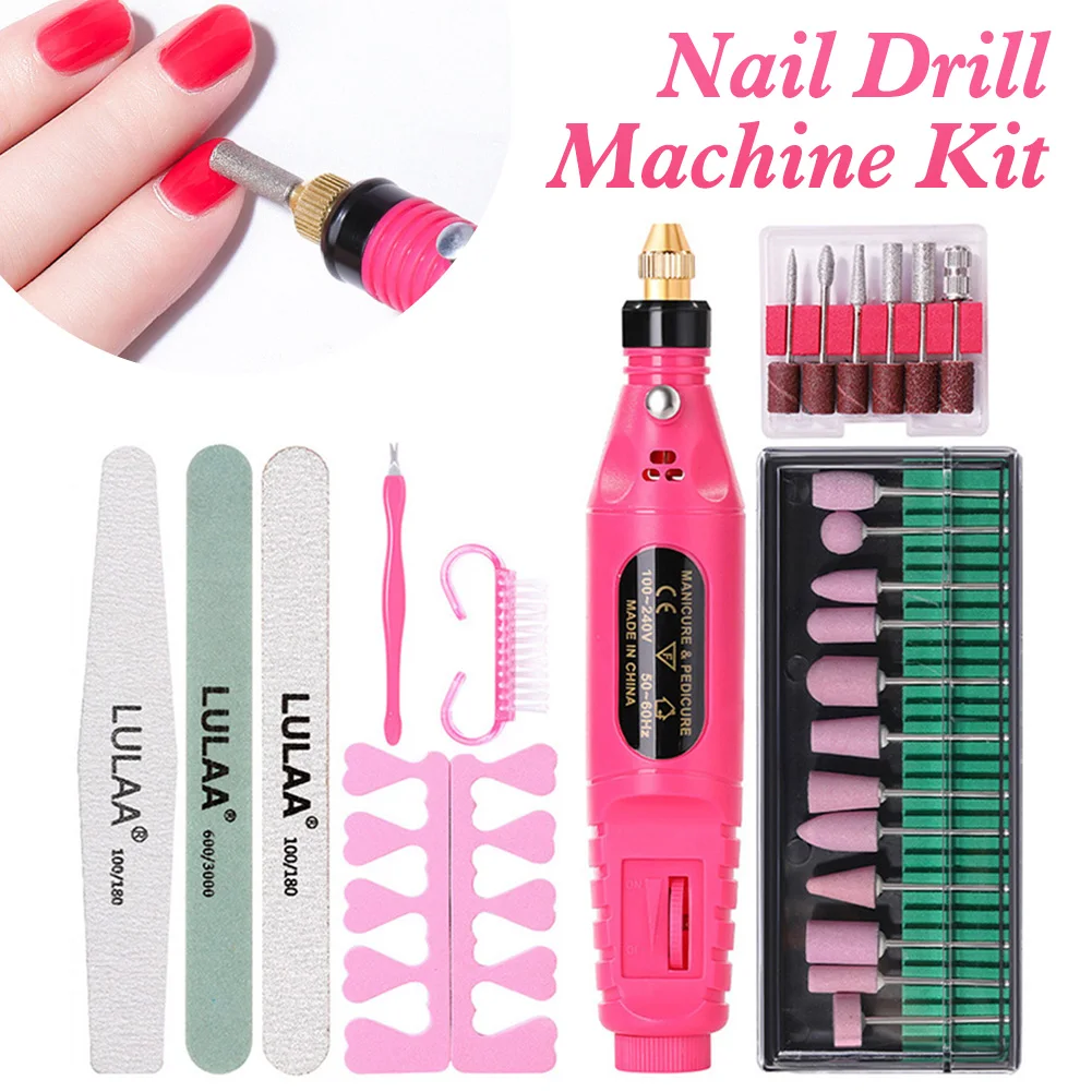 20000RPM Professional Electric Nail Drill Machine Kit Mill For Manicure Cutter For Removing Gel Varnish Nail Machine Shipping
20000RPM Professional Electric Nail Drill Machine Kit Mill For Manicure Cutter For Removing Gel Varnish Nail Machine Shipping