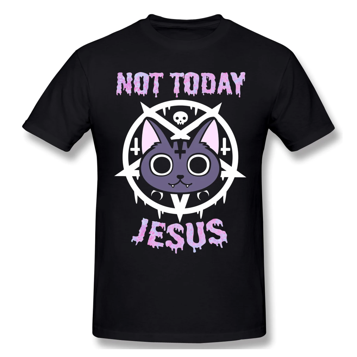 Not Today Jesus Art black T Shirt Not Today homme T-Shirt Tees Pure Short Sleeve
Not Today Jesus Art black T Shirt Not Today homme T-Shirt Tees Pure Short Sleeve