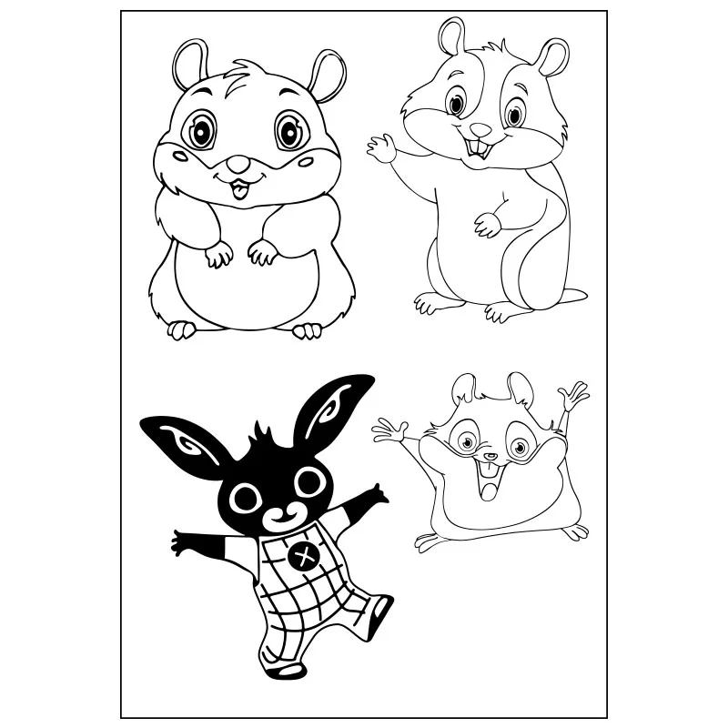 Transparent Soft Rubber Stamp of Cartoon Rabbit Bing Cute Hamster For Kids Playing Seal Scrapbooking Paper DIY Album Ink Stencil
Transparent Soft Rubber Stamp of Cartoon Rabbit Bing Cute Hamster For Kids Playing Seal Scrapbooking Paper DIY Album Ink Stencil
