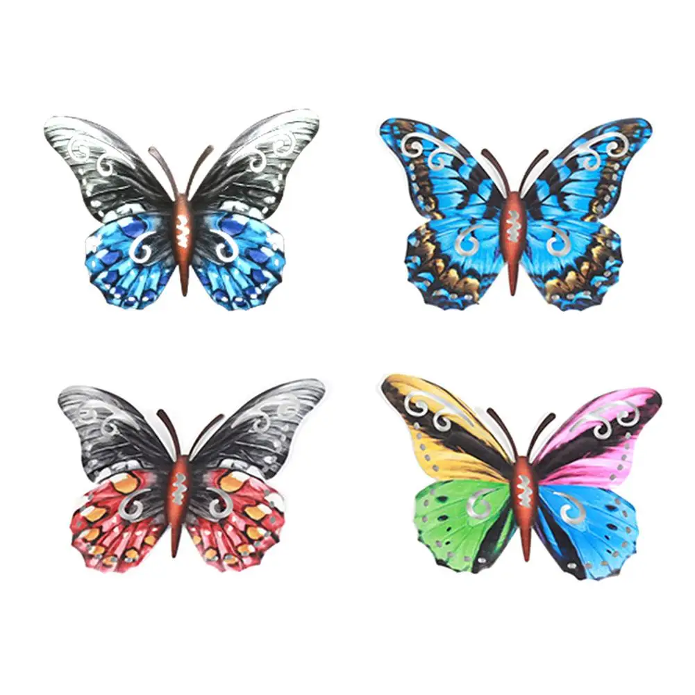 4 Pcs Colorful Hanging Iron Butterfly Wall Decoration 3D Art Craft Hanging Butterfly Decor Shopping Mall Window Decoration
4 Pcs Colorful Hanging Iron Butterfly Wall Decoration 3D Art Craft Hanging Butterfly Decor Shopping Mall Window Decoration