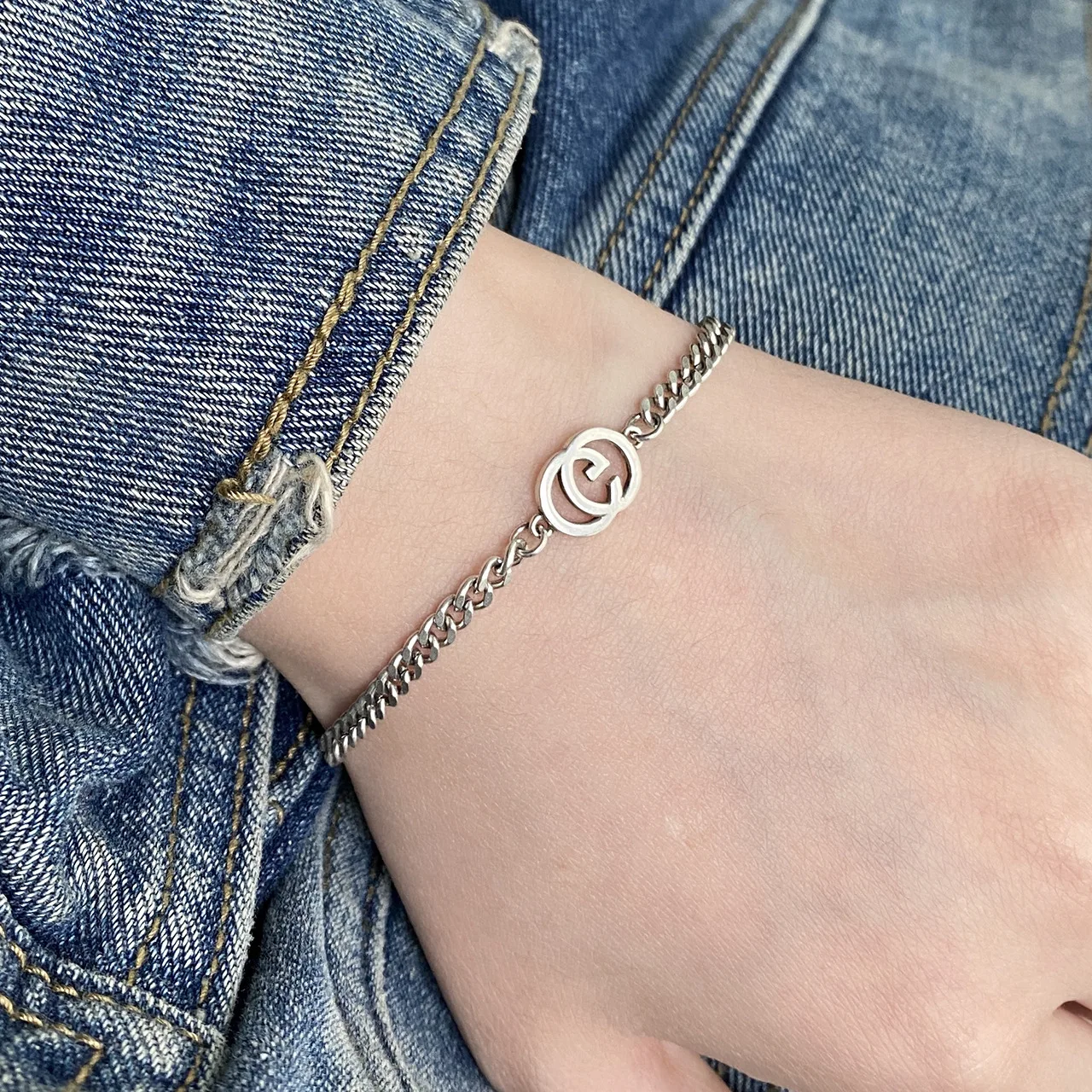 925 Sterling Silver NEW Arrival Fashion Minimalist Chain Bracelet Female Temperament Trend Exquisite Unique Braclets for Women
925 Sterling Silver NEW Arrival Fashion Minimalist Chain Bracelet Female Temperament Trend Exquisite Unique Braclets for Women