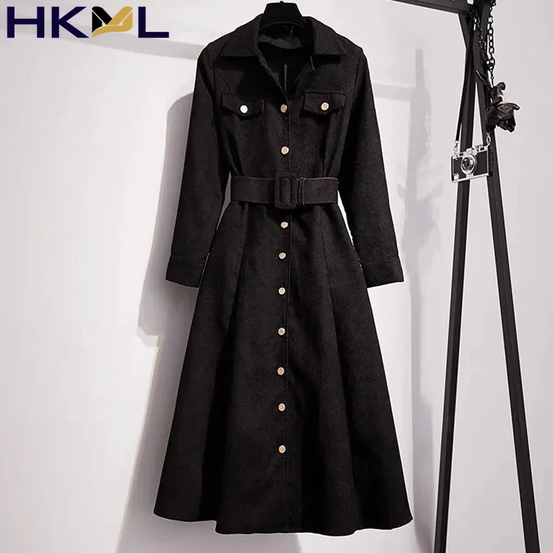 Corduroy dress female plus size 2021 spring and autumn new fashion with loose waist and loose casual mid-length dress
Corduroy dress female plus size 2021 spring and autumn new fashion with loose waist and loose casual mid-length dress