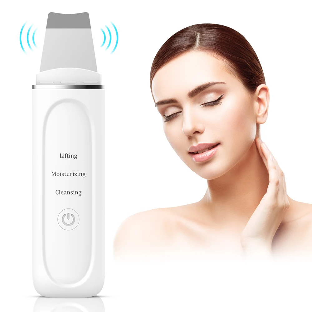 XPREEN Ultrasonic Skin Scrubber Cleaner Acne Blackhead Whitehead Remover Peeling Shovel Cleaner Facial Massager Face Scraper
XPREEN Ultrasonic Skin Scrubber Cleaner Acne Blackhead Whitehead Remover Peeling Shovel Cleaner Facial Massager Face Scraper