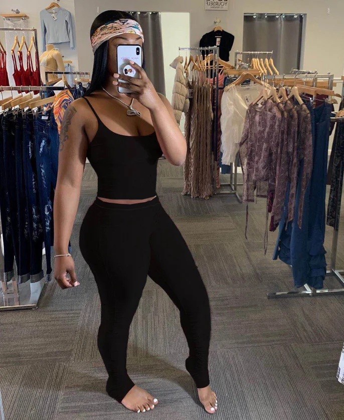 Комплект из 2 предметов, женская одежда, эластичный кроп-топ и леггинсы, брючный костюм, сексуальные Клубные наряды, комплект из двух предмет...
Комплект из 2 предметов, женская одежда, эластичный кроп-топ и леггинсы, брючный костюм, сексуальные Клубные наряды, комплект из двух предмет...