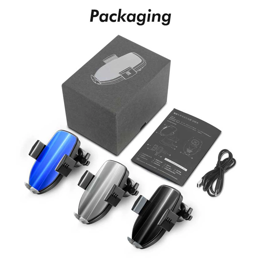 Wireless Car Charger Fast Charging Vehicle-mounted Charging Holder Bracket Phone Accessories For Smart Phone
Wireless Car Charger Fast Charging Vehicle-mounted Charging Holder Bracket Phone Accessories For Smart Phone