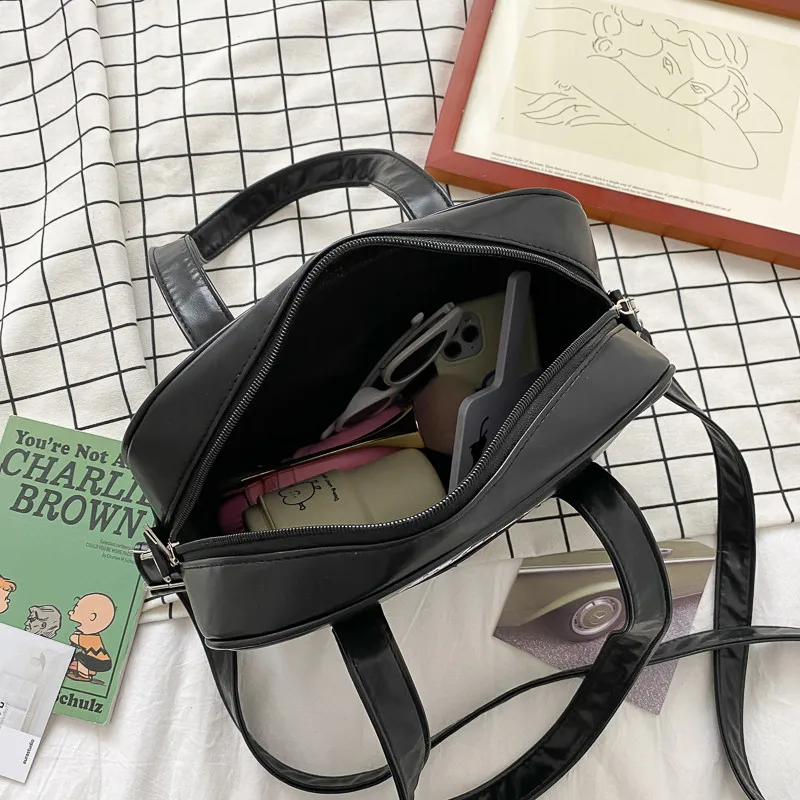 Japanese High Schook Student Bags JK Handbag Satchel Kawaii Tote Bag PU Book Messenger Bag Shoulder Bag Women Crossbody Bags
Japanese High Schook Student Bags JK Handbag Satchel Kawaii Tote Bag PU Book Messenger Bag Shoulder Bag Women Crossbody Bags