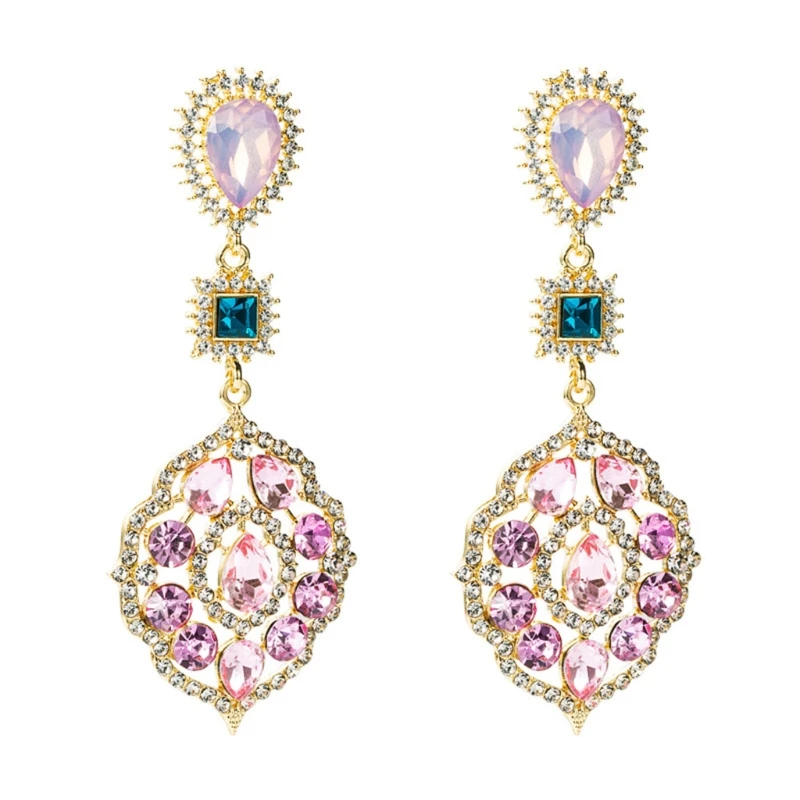 Luxury Crystal Earrings Purple Chic Long Pendant Women Girls Geometric Rhinestone Earring Big Dangle Xmas Jewelry Gift
Luxury Crystal Earrings Purple Chic Long Pendant Women Girls Geometric Rhinestone Earring Big Dangle Xmas Jewelry Gift