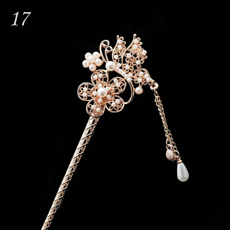 1PC Chinese Traditional Hair Ornaments Tassel Retro Women Pearl Hairpin Hair Accessories Bride Tiara Jewelry
1PC Chinese Traditional Hair Ornaments Tassel Retro Women Pearl Hairpin Hair Accessories Bride Tiara Jewelry