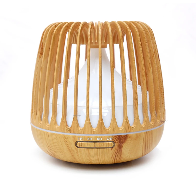 500ML Aroma Essential Oil Diffuser Ultrasonic Air Humidifier Wood Grain 7 Color Changing LED Light Cool Mist Difusor for Home
500ML Aroma Essential Oil Diffuser Ultrasonic Air Humidifier Wood Grain 7 Color Changing LED Light Cool Mist Difusor for Home