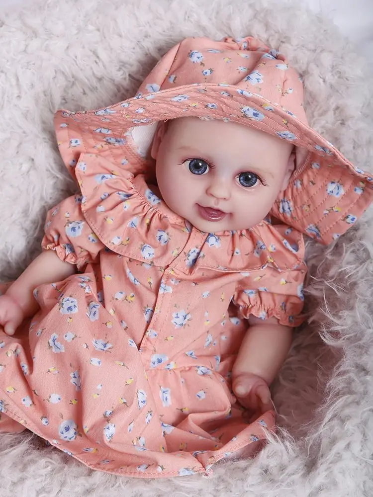 33CM High Quality Bebe Doll Reborn Doll Silicone Baby Reborn Can Take Bath Doll Lifelike Baby For Children's Dolls Girls#02
33CM High Quality Bebe Doll Reborn Doll Silicone Baby Reborn Can Take Bath Doll Lifelike Baby For Children's Dolls Girls#02