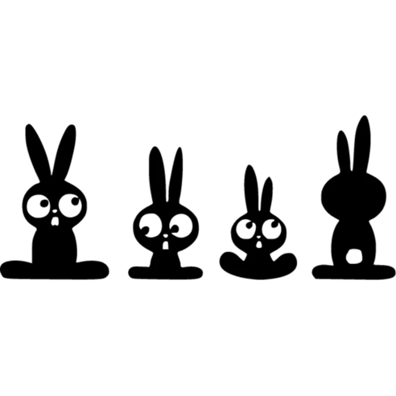 Cute Interesting Rabbit Cartoon Car Sticker PVC Bumper Windshield Accessories Motorcycle Laptop Decorative Auto Decal Exquisite
Cute Interesting Rabbit Cartoon Car Sticker PVC Bumper Windshield Accessories Motorcycle Laptop Decorative Auto Decal Exquisite