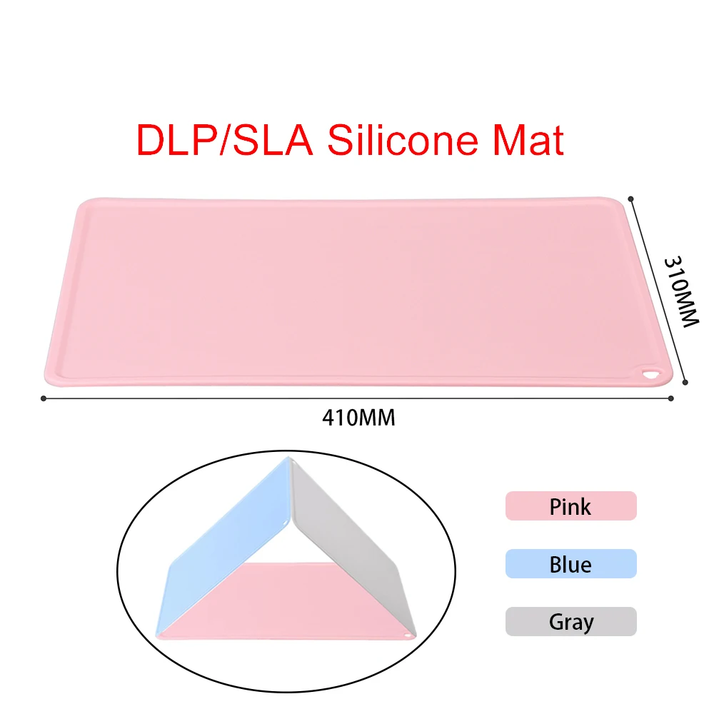 Силиконовый коврик BIQU, смоляный коврик 410*310 мм, синий/серый/розовый светильник отверждаемый силиконовый коврик, чистая Защита для UV DLP SLA, зап... 
Силиконовый коврик BIQU, смоляный коврик 410*310 мм, синий/серый/розовый светильник отверждаемый силиконовый коврик, чистая Защита для UV DLP SLA, зап...