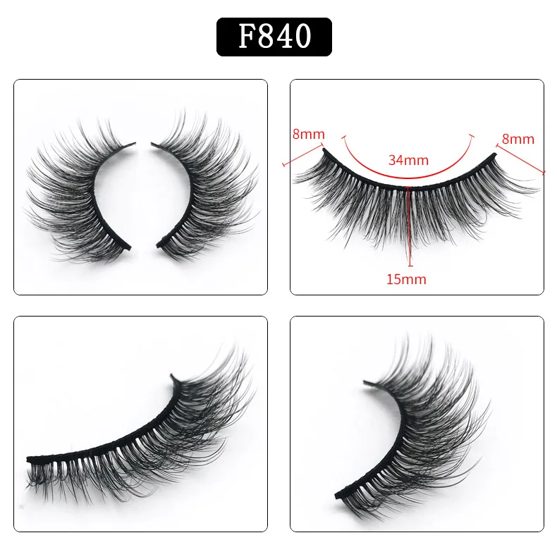 Wholesale 5 Pairs Natural Long False Eyelashes Handmade Wispy Eye Lashes Cruelty Free Thick Eyelashes With Package F810-F850
Wholesale 5 Pairs Natural Long False Eyelashes Handmade Wispy Eye Lashes Cruelty Free Thick Eyelashes With Package F810-F850
