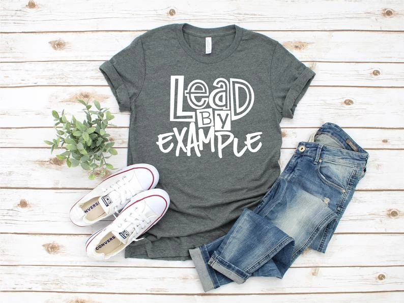 Lead By Example, Teacher Shirts, School Counselor Shirt, Be Kind Teacher Shirt, Be A Leader Teacher, Teacher Tee, Gift O984
Lead By Example, Teacher Shirts, School Counselor Shirt, Be Kind Teacher Shirt, Be A Leader Teacher, Teacher Tee, Gift O984