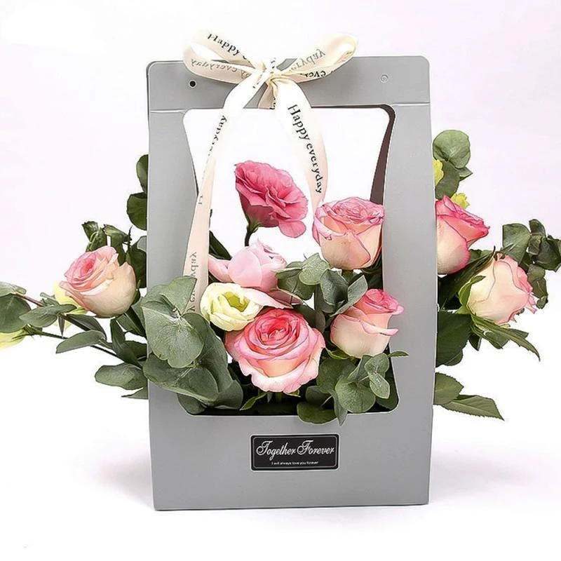 Portable Foldable Flower Box Waterproof Paper Packing Bag Florist Fresh Flower Carrier Bag Handmade Bouquet Basket Wedding Gift
Portable Foldable Flower Box Waterproof Paper Packing Bag Florist Fresh Flower Carrier Bag Handmade Bouquet Basket Wedding Gift