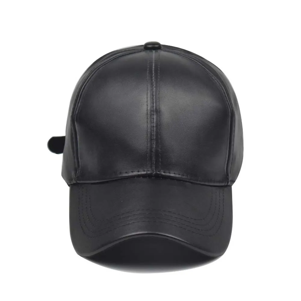 New High Quality Faux Leather Baseball Cap Women Men Outdoor Sport Adjustable Snapback Hat Caps
New High Quality Faux Leather Baseball Cap Women Men Outdoor Sport Adjustable Snapback Hat Caps