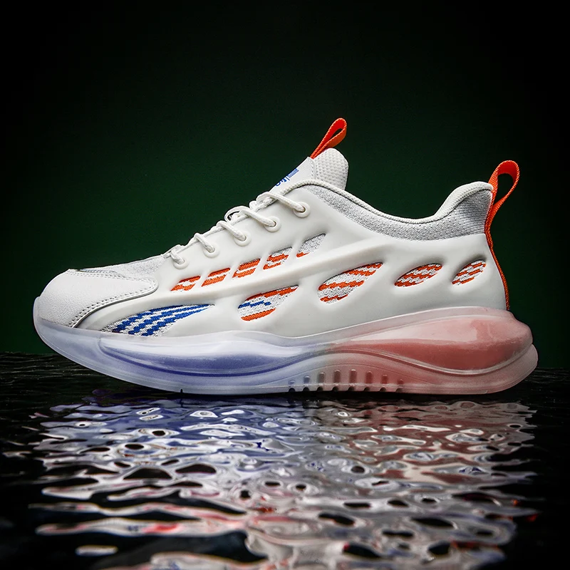 Men's Luminous Rainbow Jelly Light Running Shoe Non-slip TPU Wear-resistant Colorful Sole Casual Reflective Sneakers Comfortable
Men's Luminous Rainbow Jelly Light Running Shoe Non-slip TPU Wear-resistant Colorful Sole Casual Reflective Sneakers Comfortable