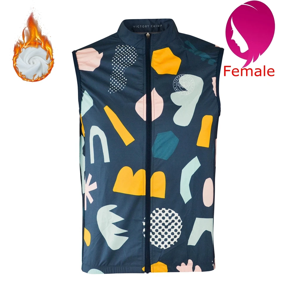 2021 Victory chimp Winter wool sleeveless cycling jersey Women keep warm cycle clothing With Thermal Fleece Suitable riding
2021 Victory chimp Winter wool sleeveless cycling jersey Women keep warm cycle clothing With Thermal Fleece Suitable riding