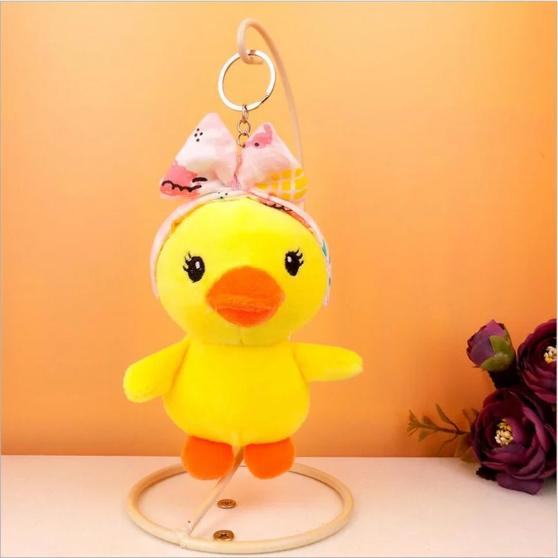 1PCS Creative Little Yellow Duck Plush Toys Pendant Cute Duck Stuffed Animal Chicken Doll Christmas Gift Keychain Accessories
1PCS Creative Little Yellow Duck Plush Toys Pendant Cute Duck Stuffed Animal Chicken Doll Christmas Gift Keychain Accessories